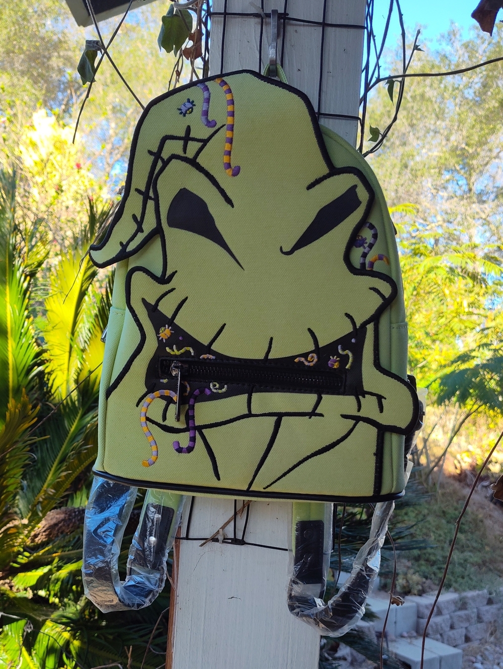 Loungefly Oogie Boogie Glow in the Dark Mini Backpack NWT